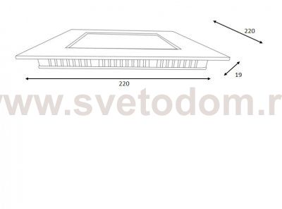 Встраиваемый светильник Lucide 28907/22/31 BRICE/LED