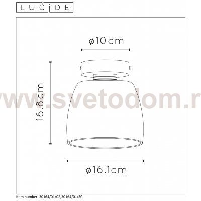 Светильник Lucide 30164/01/02