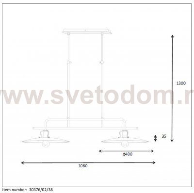Подвесной светильник Lucide 30376/02/38 R?MER