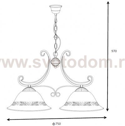 Подвес Lucide 34351/02/97 CALABRE