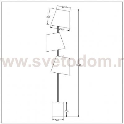 Торшер Lucide 34732/03/41