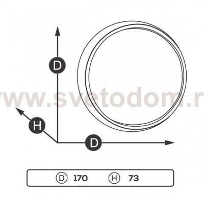 Потолочный светильник Lucide 41800/04/30