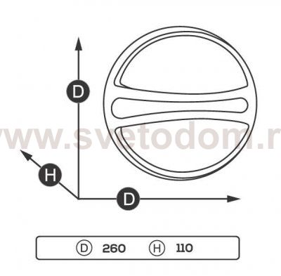 Потолочный светильник Lucide 41802/09/30
