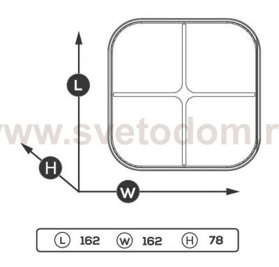 Настенный светильник бра Lucide 41804/10/30