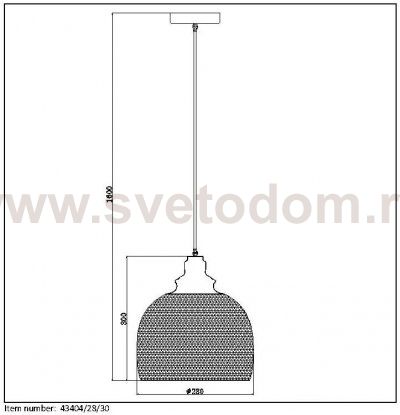 Подвесной светильник Lucide 43404/28/30 MESH