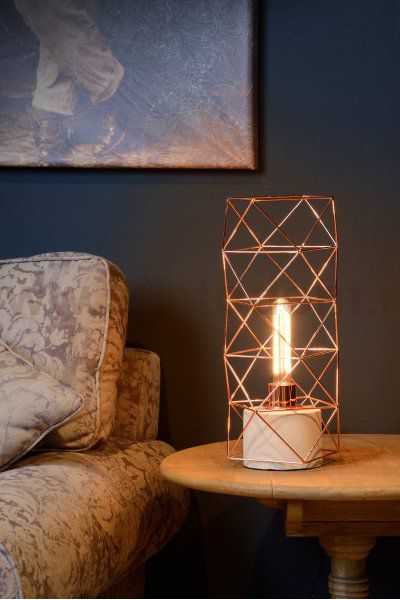 Настольная лампа Lucide 71566/01/17 RUMICO