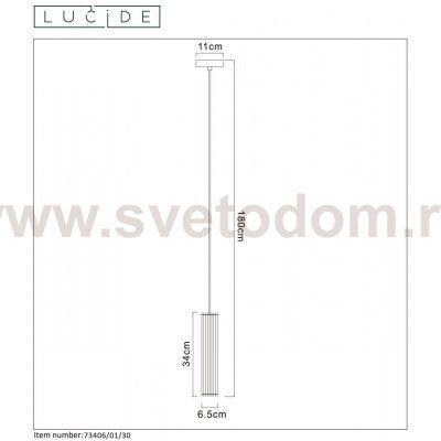 Светильник Lucide 73406/01/30
