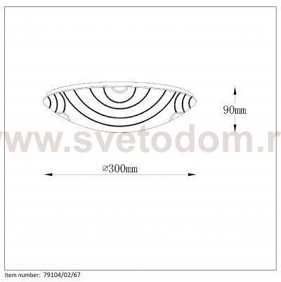 потолочный светильник Lucide 79104/02/67 VERSA 