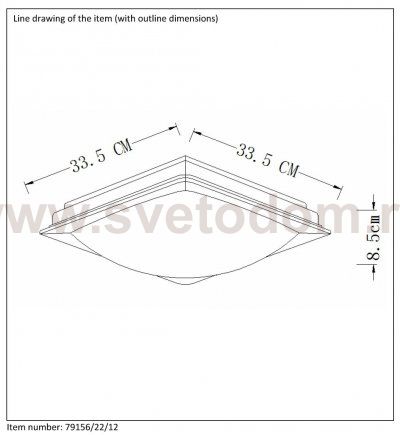 Потолочный светильник Lucide 79156/22/12 GENTLY