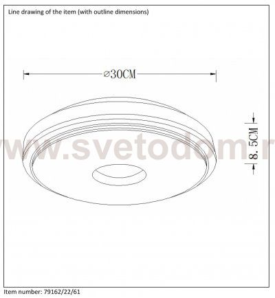 Светильники для ванной Lucide 79162/22/61 MIRA