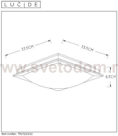 Светильник Lucide 79172/13/12