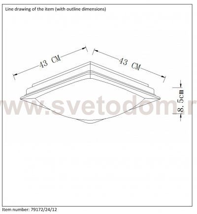 Потолочный светильник Lucide 79172/24/12 GENTLY/LED