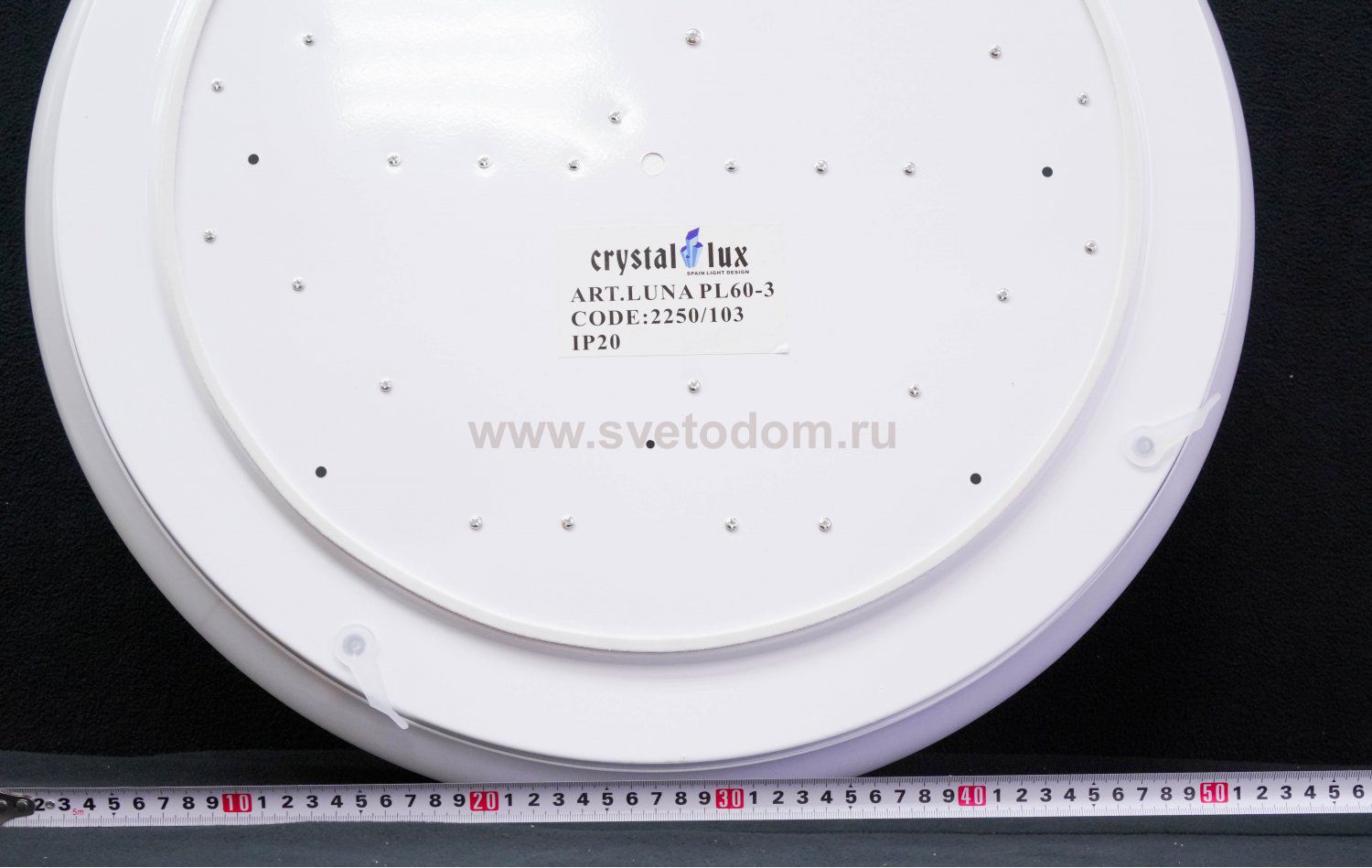 Светильник потолочный Crystal Lux LUNA PL60-3 (2250/103)