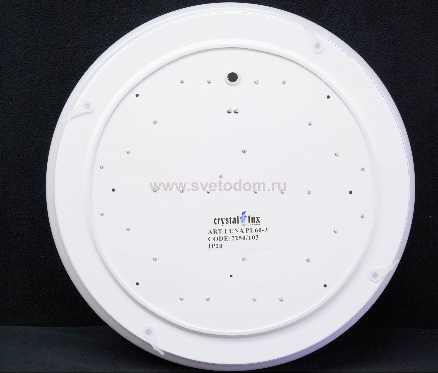 Светильник потолочный Crystal Lux LUNA PL60-3 (2250/103)