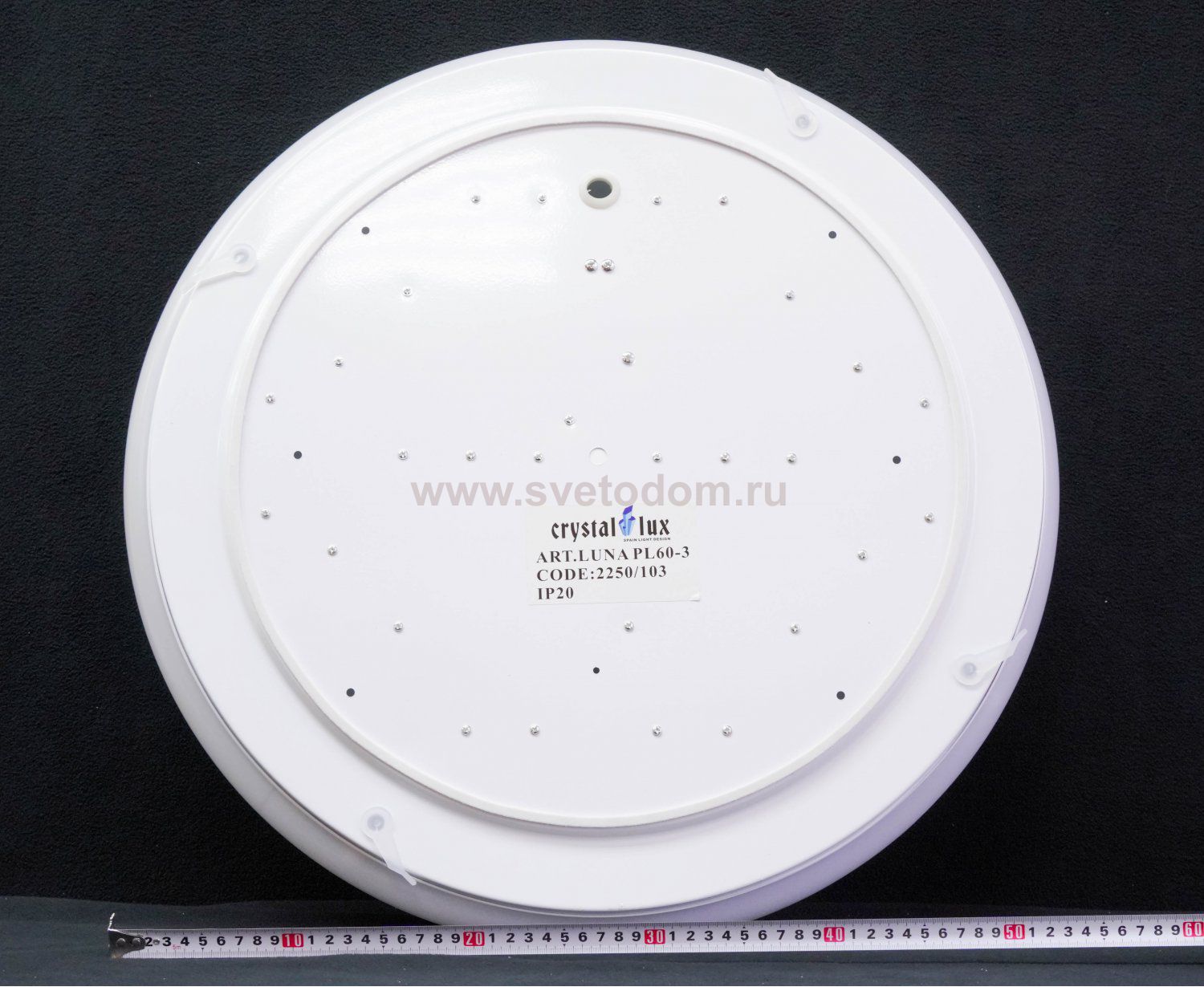 Светильник потолочный Crystal Lux LUNA PL60-3 (2250/103)