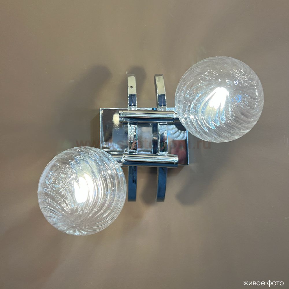 Светильник Crystal lux LUXURY AP2 CHROME