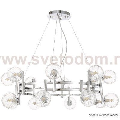 Люстра Crystallux LUXURY SP16 CHROME LUXURY