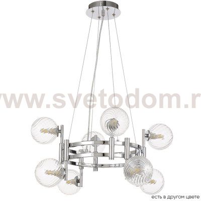Люстра Crystallux LUXURY SP8 CHROME LUXURY