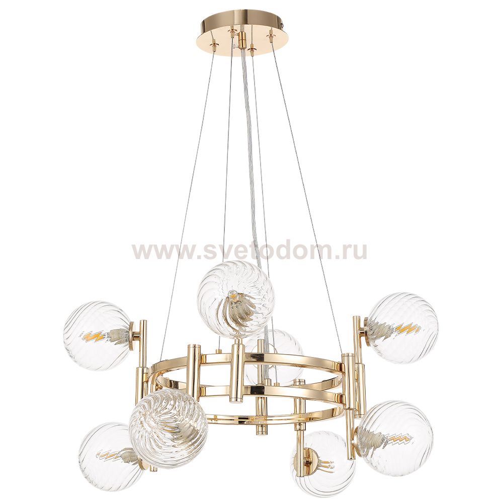 Светильник Crystal lux LUXURY SP8 GOLD