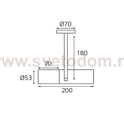 M03-095 gold/black GU10 220V светильник  потолочный Italline