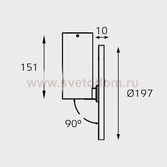 M03-097 white  светильник  потолочный Italline