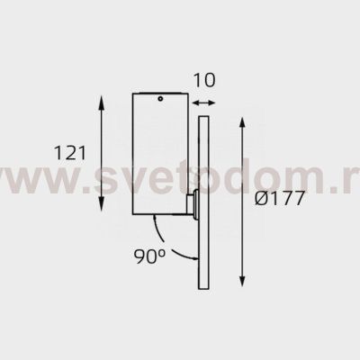 M03-098 white светильник  потолочный Italline