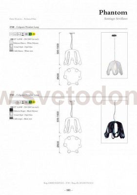 Люстра подвесная Mantra 3740 PHANTON