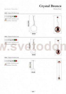 Люстра Mantra 9766 CRYSTAL