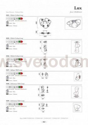 Настенный светильник бра Mantra 5017 LUX