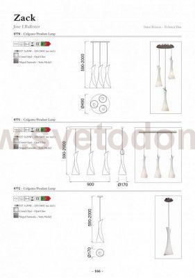 Люстра Mantra 770 ZACK
