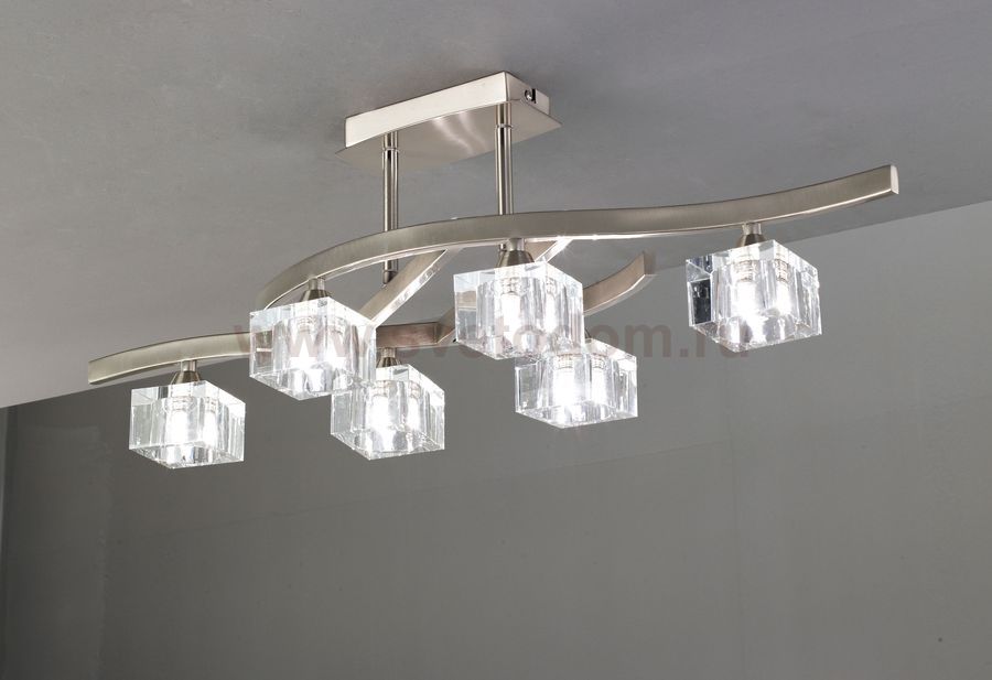 Люстра потолочная Mantra 1110 CUADRAX хром