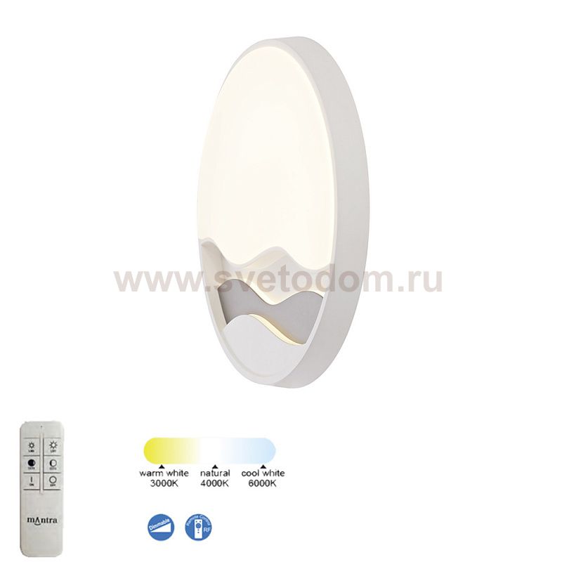 Светильник настенный бра   Mantra 6454 MAR