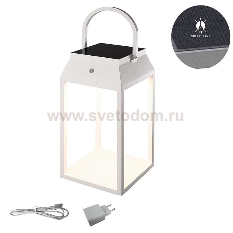 Переносной уличный светильник (сол.бат.) Mantra 7093