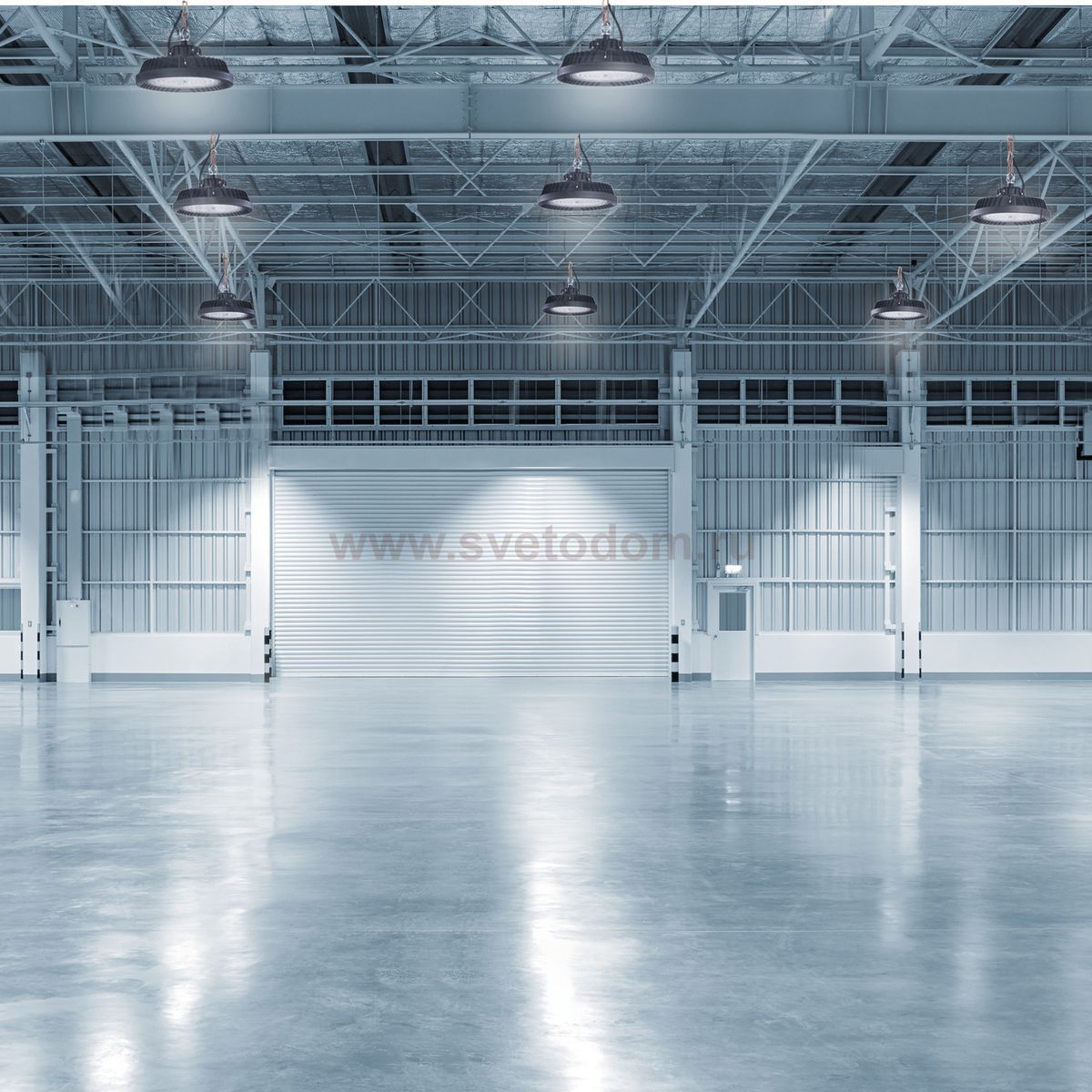 Промышленный подвесной светильник Urano 7421 Mantra