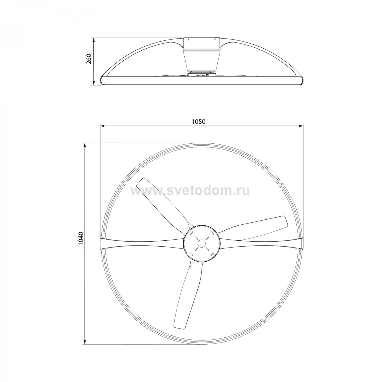 Люстра потолочная-вентилятор NEPAL 7533 Mantra