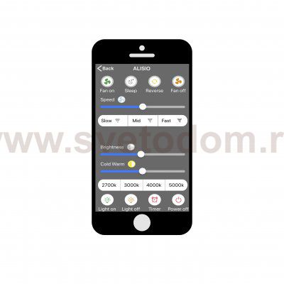 Люстра потолочная-вентилятор NEPAL mini 7801 Mantra