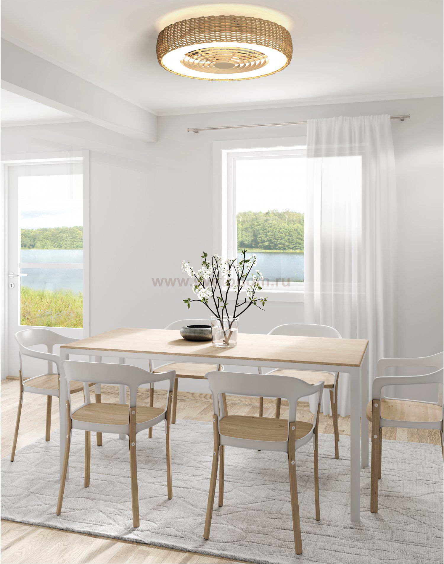 Люстра потолочная-вентилятор KILIMANJARO 7811 Mantra