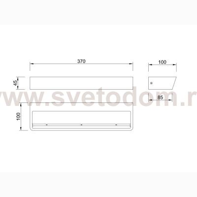 Настенные светильники Mantra 8096 ALTEA
