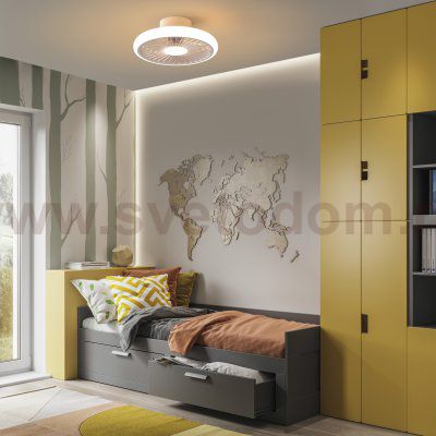 Люстры-вентиляторы Mantra 8231 TURBO