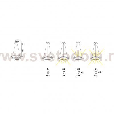 Подвесные светильники Mantra 8677 RIUMAR