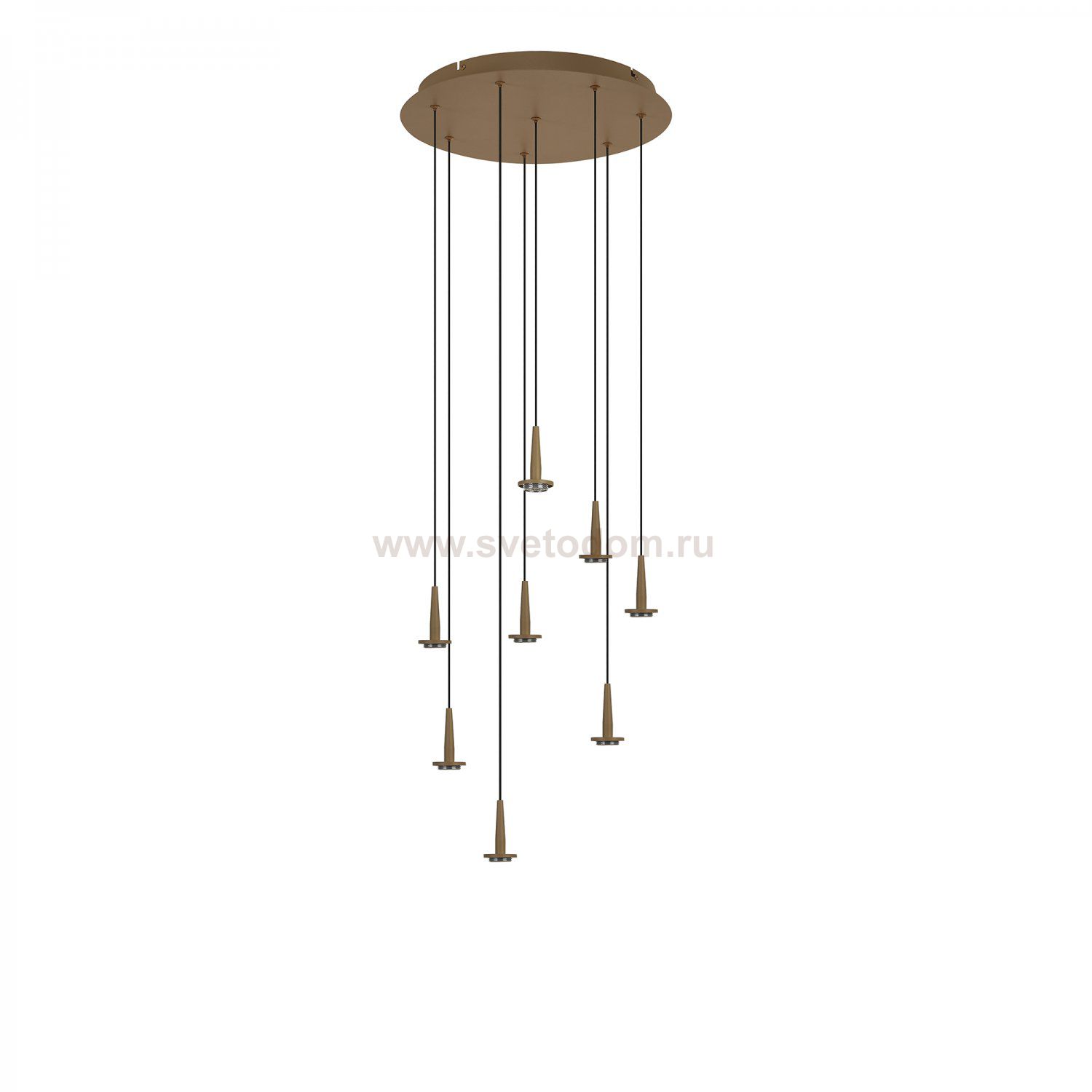 8933 Люстра подвесная БЕЗ плафонов (8) ANDROMEDA