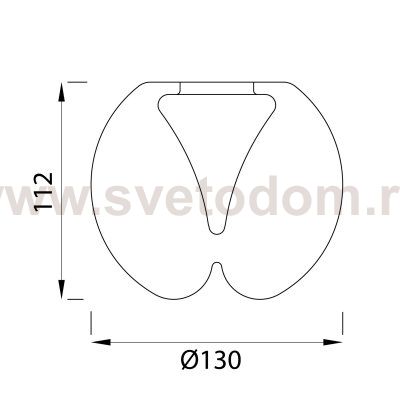 8939 Плафон ANDROMEDA