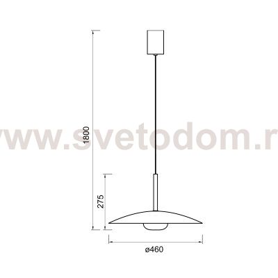 8975 Подвесной светильник LIDIA