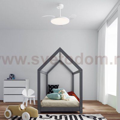 9008 Люстра-вентилятор SLIM FAN mini