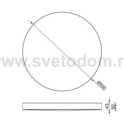 9023 Потолочный светильник TURIN