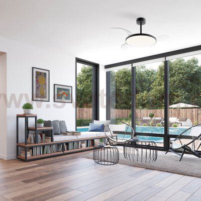 9055 Люстра-вентилятор SLIM FAN