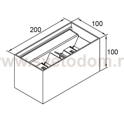 9224 Настенный уличный светильник DAVOS