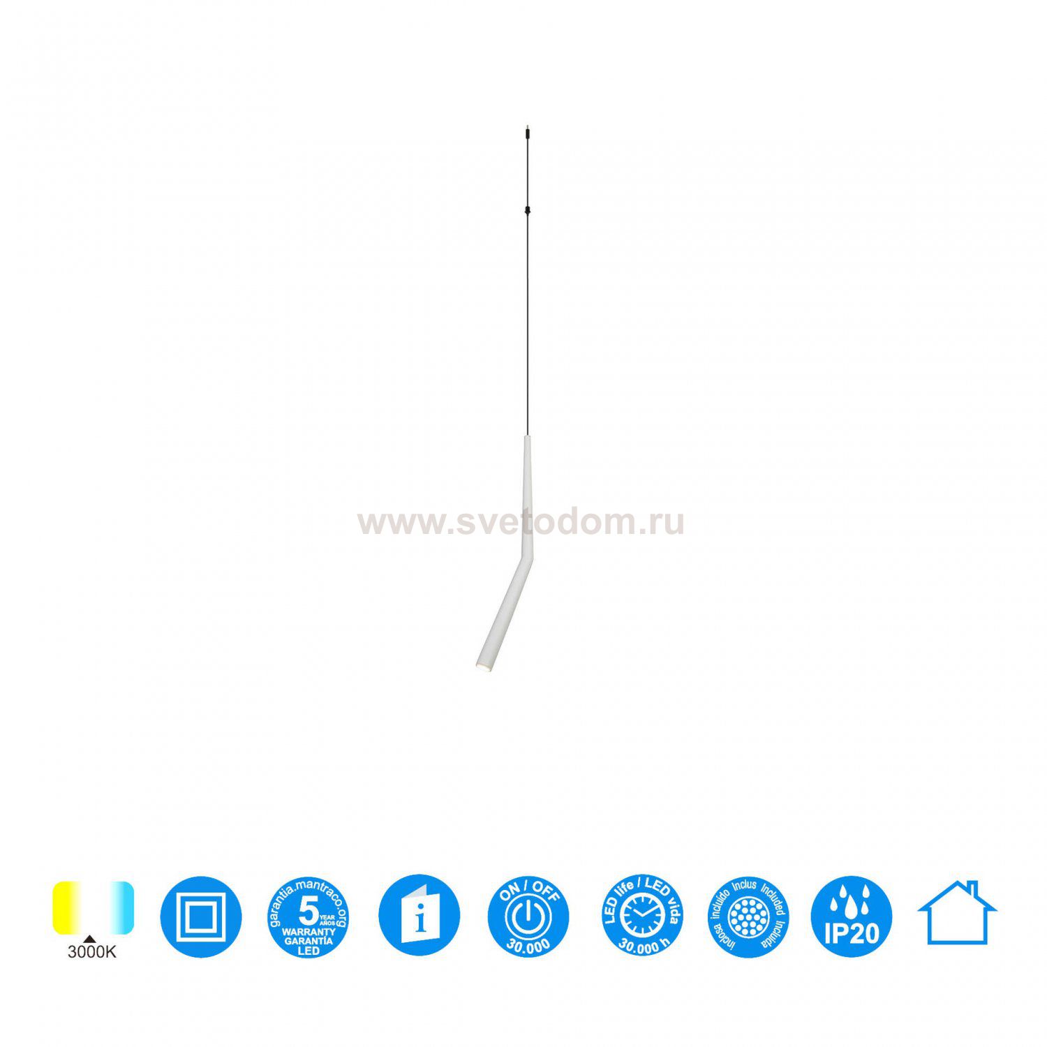 9235 Подвесной модульный светильник без основания BOOMERANG