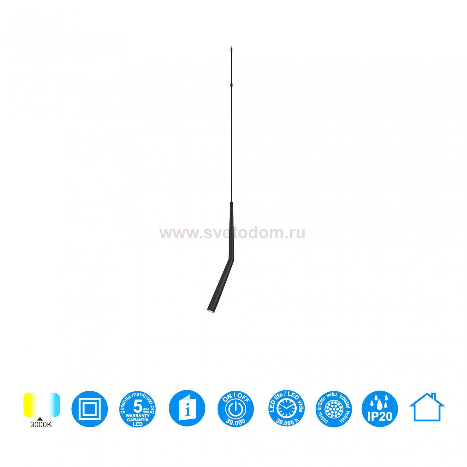 9240 Подвесной модульный светильник без основания BOOMERANG