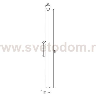 9260 Настенный светильник-подсветка ANTIGA